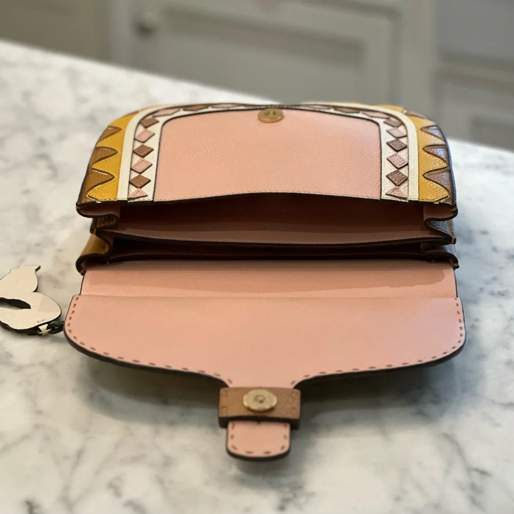 Tory McGraw Toucan Bag — leather, rare, and so cute!! - Picture 11 of 14